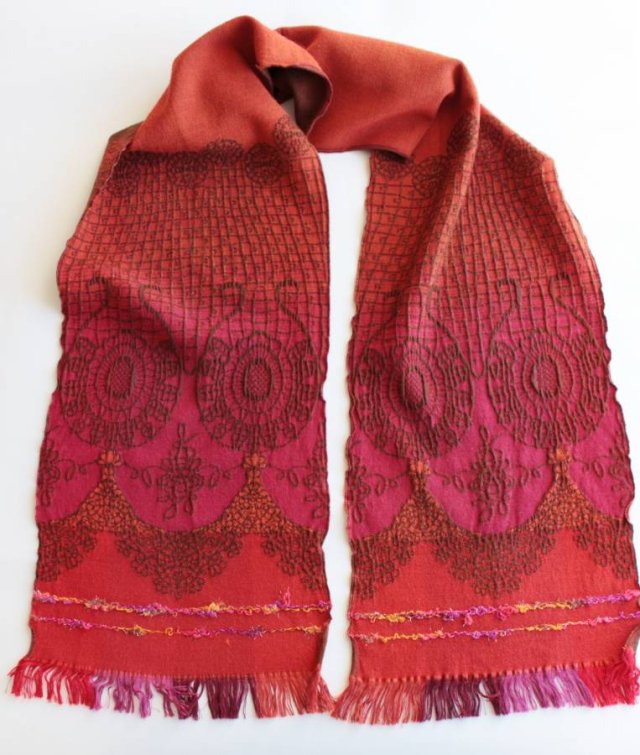EXCLUSIVE wool SCARF Klaus Duffy