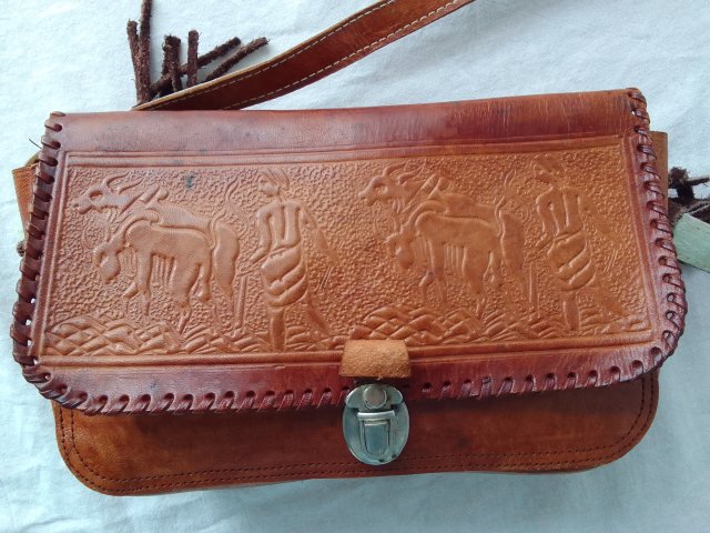 TOREBKA SKÓRZANA BOHO VINTAGE