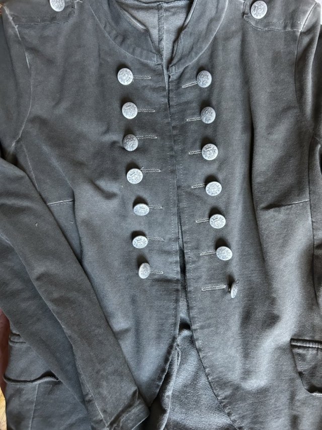 Military style - Włoska marynarka/żakiet/unifotm - 80%cotton20%eleastan