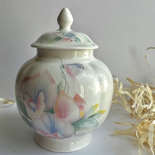 AYNSLEY - Amforka ❀ڿڰۣ❀ SWEETHEART ❀ڿڰۣ❀ Delikatna porcelana - KOLEKCJONERSKA SERIA. Kwiaty