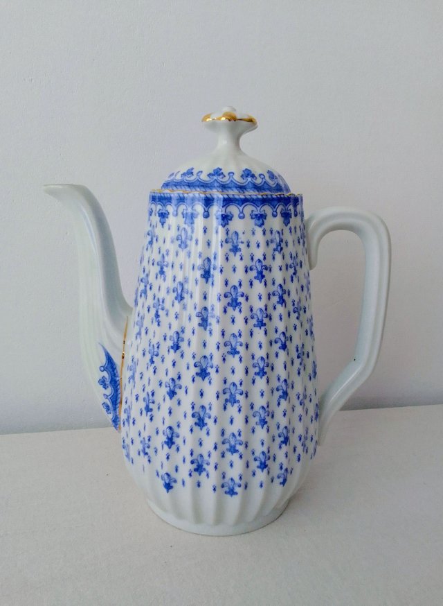 ANTIQUE DZBANEK PORCELANA SCHALLER KAWA HERBATA