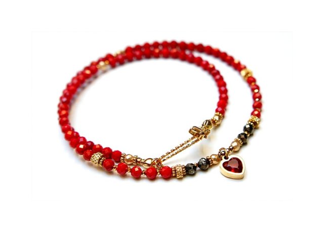 Koral naturalny vol. 6 /choker/ 11.02.25 naszyjnik Szlachetna kolekcja