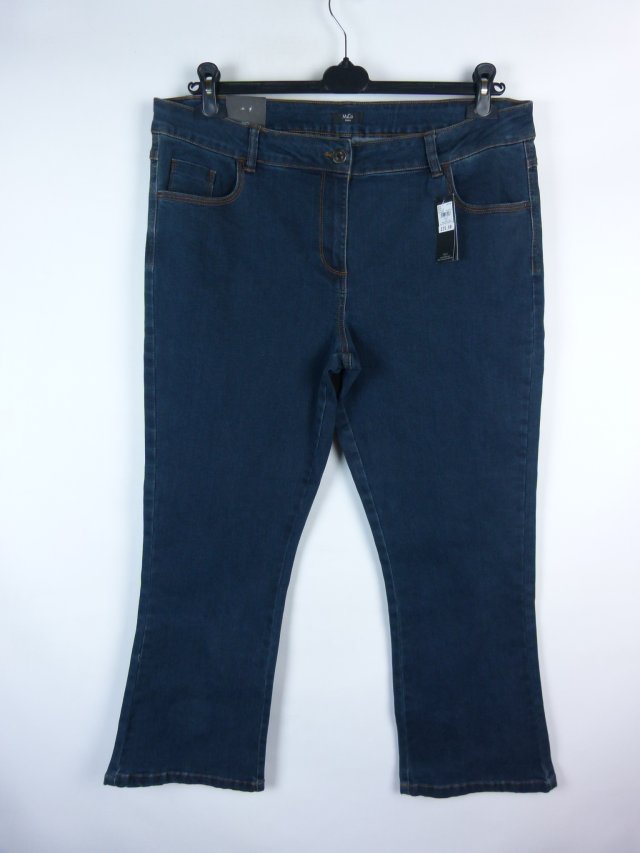M&Co jeans bootcut spodnie dżins z metką 18 / 44 petite