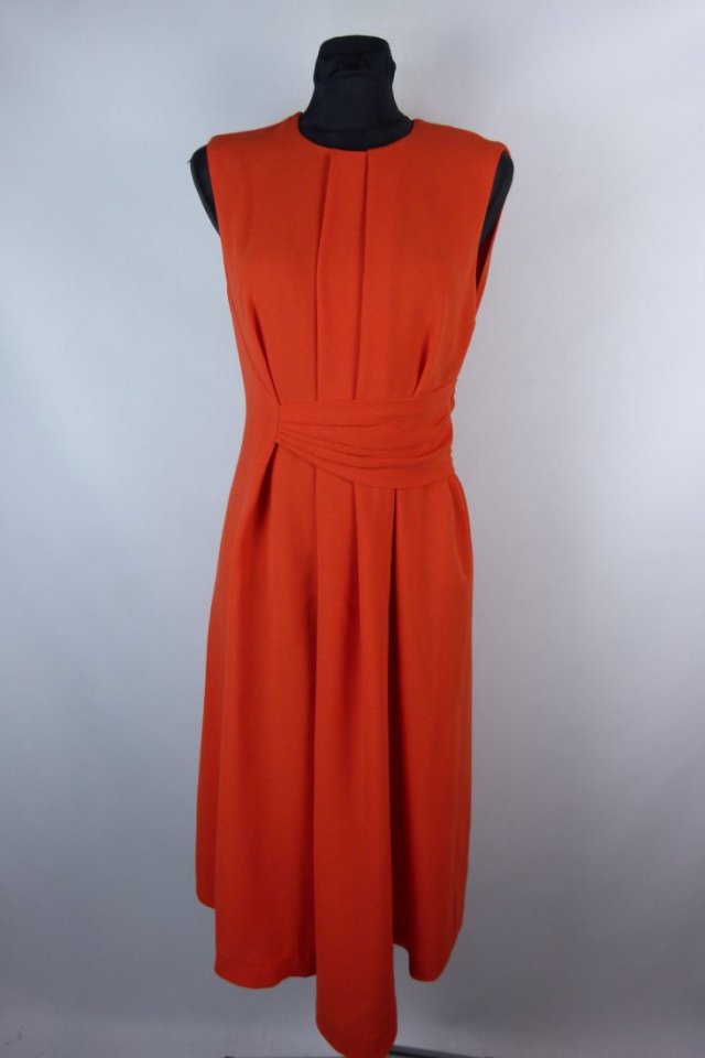 Whistles sukienka midi orange zakładki 10 / 38