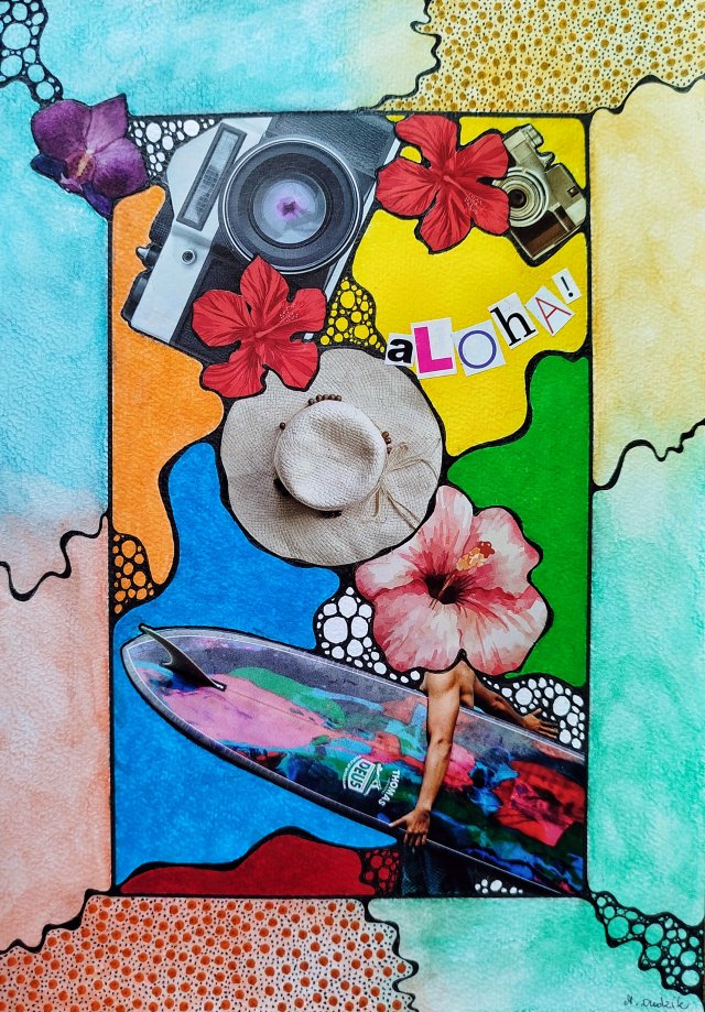 Kolaż "Aloha!"