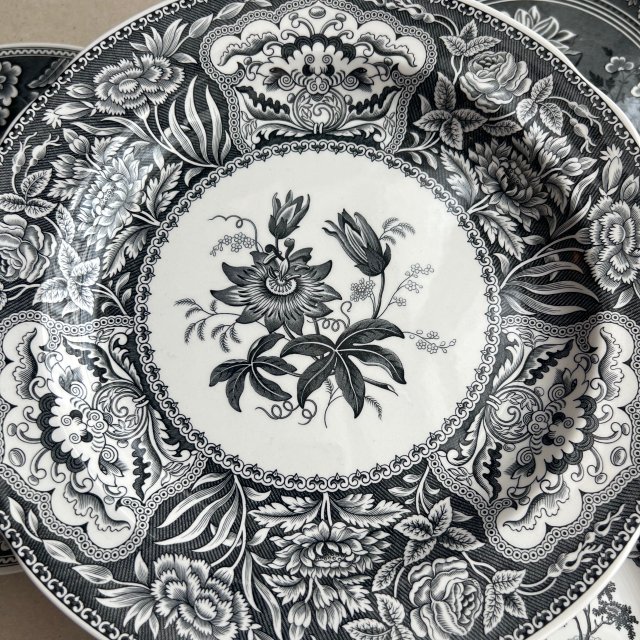 Unikacik! ❀ڿڰۣ❀ Spode Archive Collection - Georgian Series ❀ڿڰۣ❀ Floral ❀ڿڰۣ❀ Patera