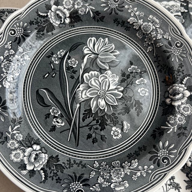 Unikacik! ❀ڿڰۣ❀ Spode Archive Collection - Georgian Series ❀ڿڰۣ❀ Botanical ❀ڿڰۣ❀ Patera