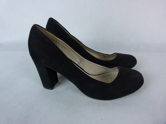 Dorothy Perkins zamszowe czółenka navy 6 / 39 - 25 cm