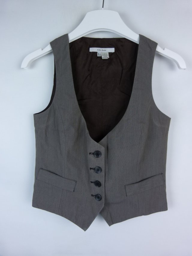 Zara Basic damska elegancka kamizelka / S mex. 26
