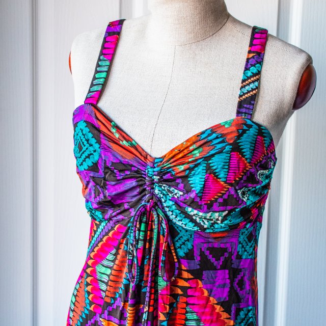 Sukienka na plażę boho - M/L