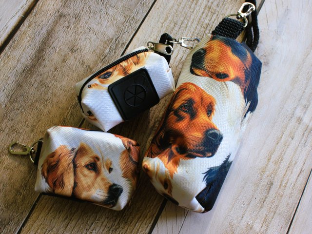 Zestaw saszetka na smaczki i woreczki # rhodesian appenzeller retriever
