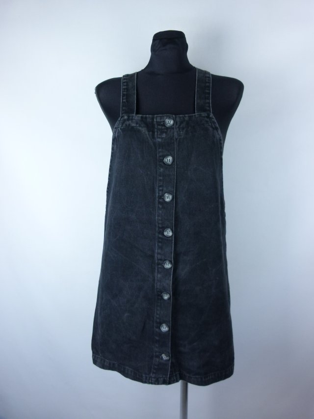 Denim spódnica rozpinana na szelkach jeans 10 / 38