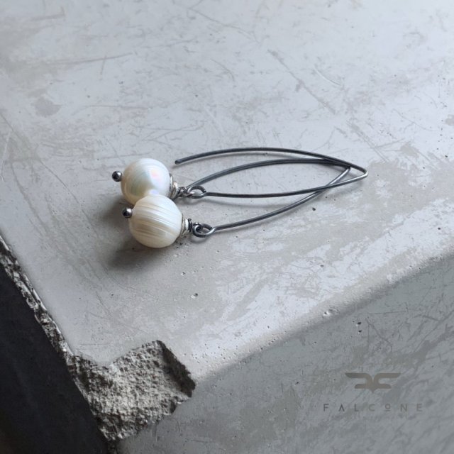 Kolczyki White Pearls