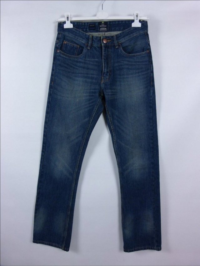 Industrialize straight jeans spodnie dżins 30L - S