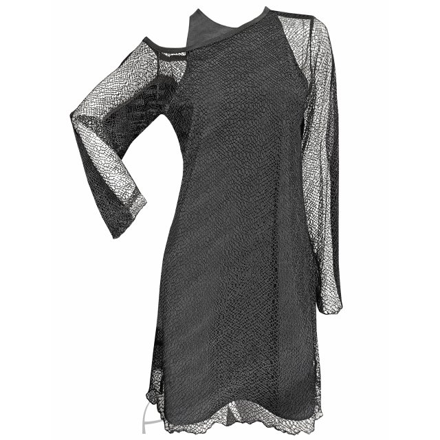 Warstwowa sukienka off shoulder