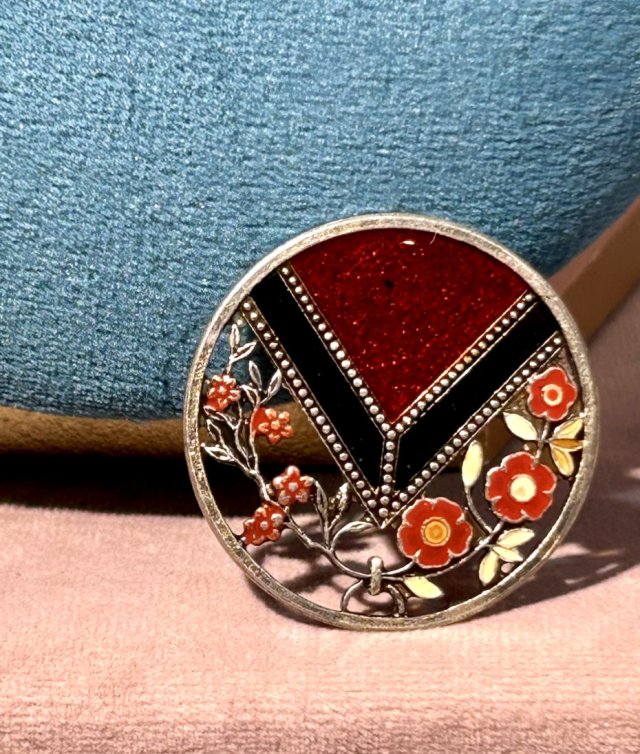 ❦❦ owalna broszka vintage ❦❦