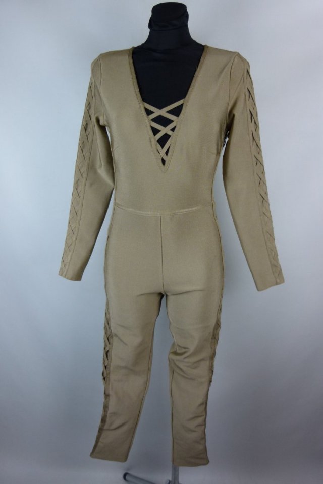 Missguided elegancki kombinezon bandage z metką / 38
