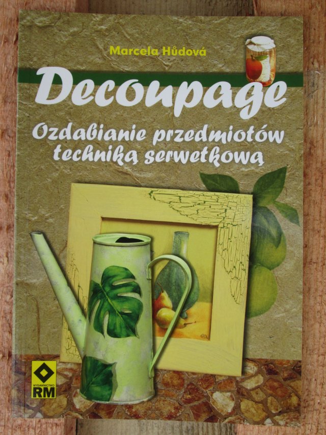 Decoupage techniką serwetkową-2005r