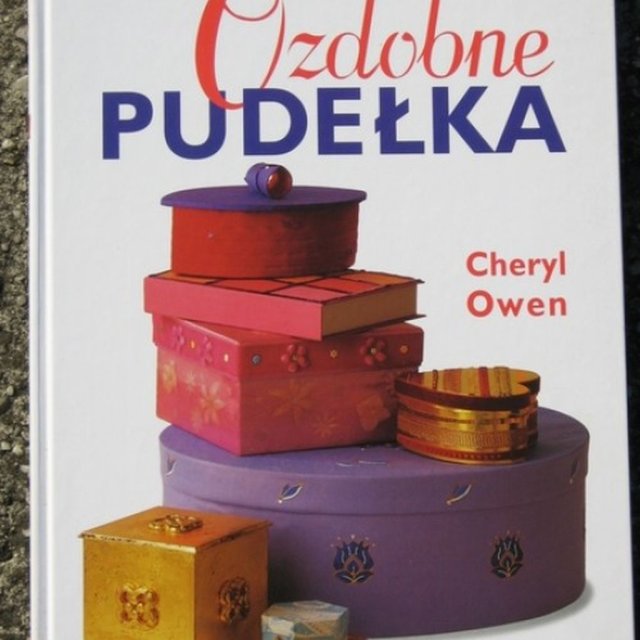 Ozdobne pudełka - 2005r