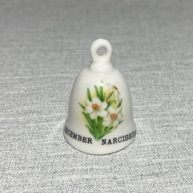 Porcelanowy dzwoneczek december narcissus