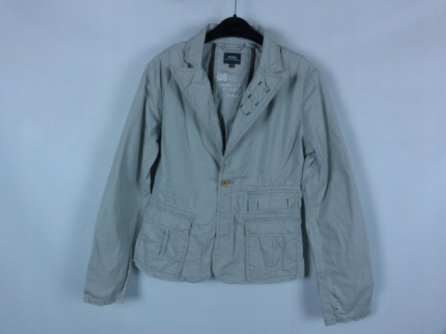 G-Star Raw cienka kurtka żakiet vintage bawełna / M