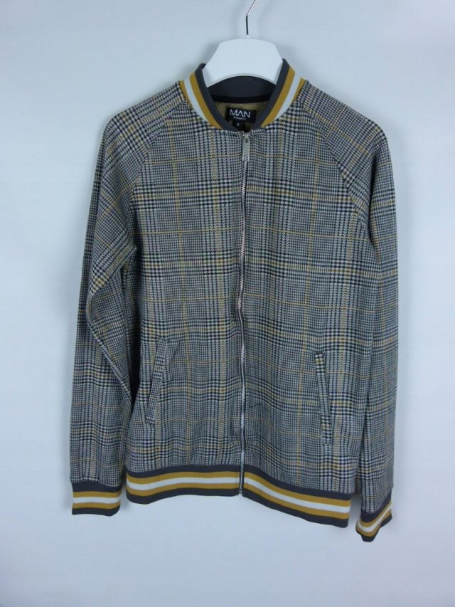 Boohoo Man rozpinana cienka bluza / S
