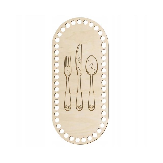 Baza dno do koszyczka koszyka OWALNE 27x12cm Kosz Mojżesza Spód do szydełka