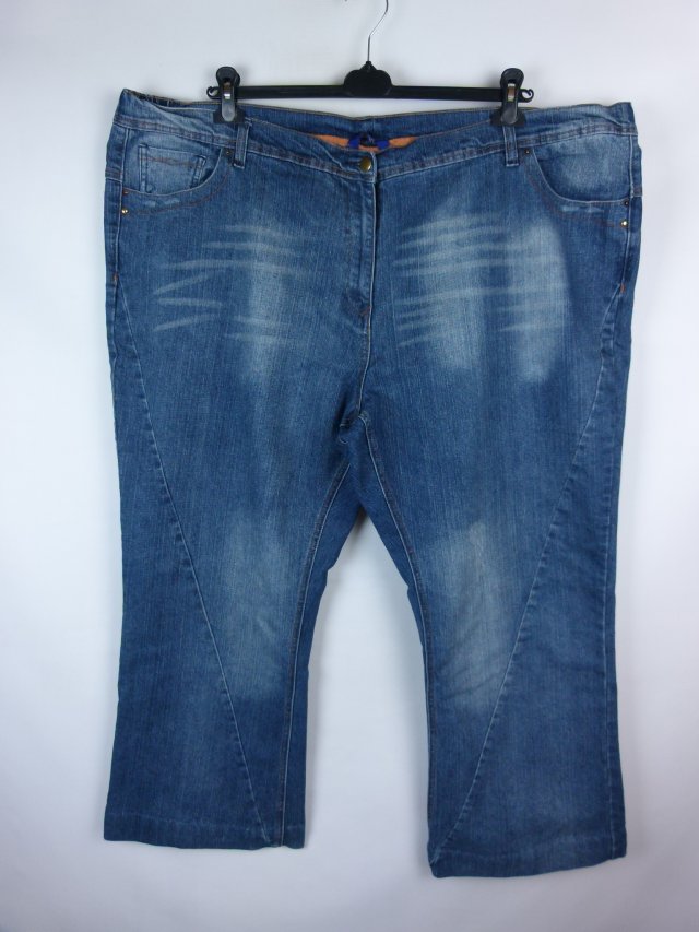 Union Blues spodnie jeans proste skracane 30 / 58
