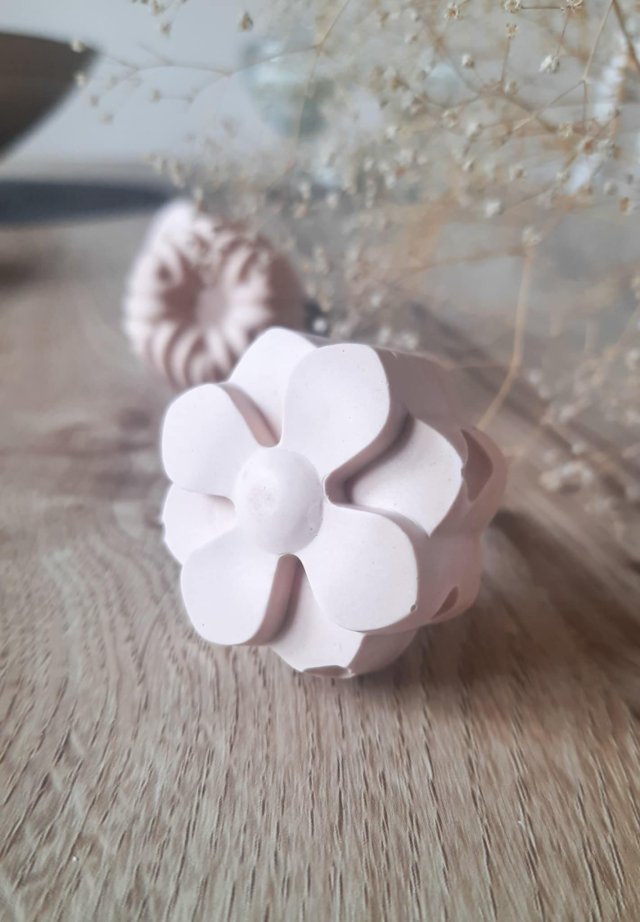 Ceramiczny Uchwyt, Gałka Meblowa Kwiaty