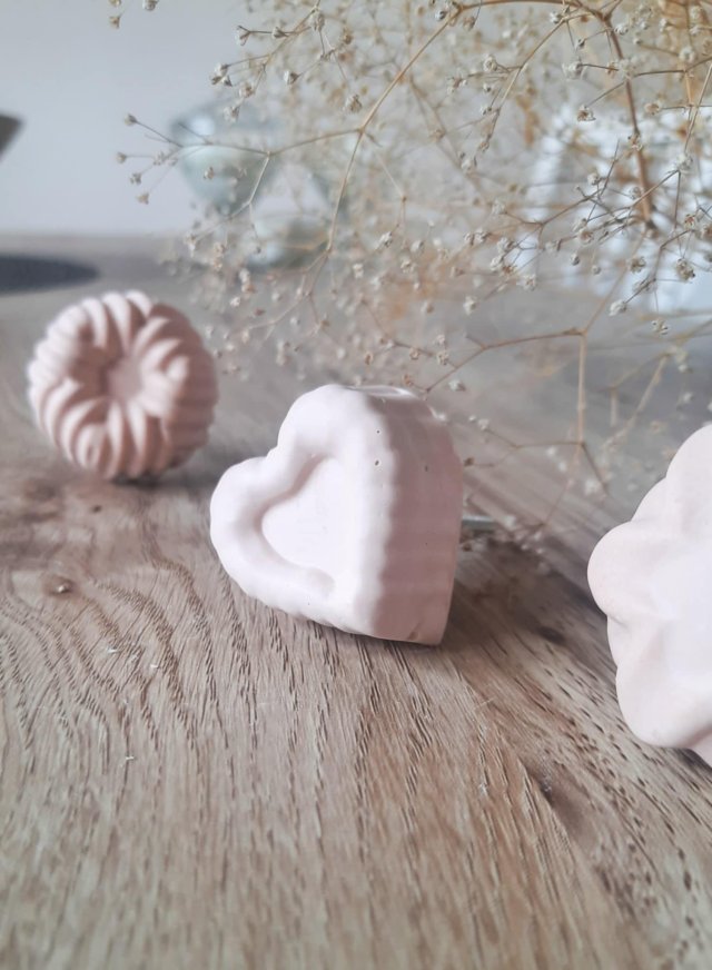 Ceramiczny Uchwyt, Gałka Meblowa Serce