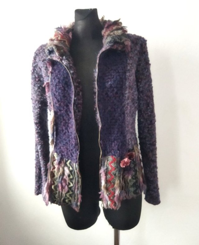 COCOMENTHE  - ARTYSTYCZNY SWETER REZERWACJA