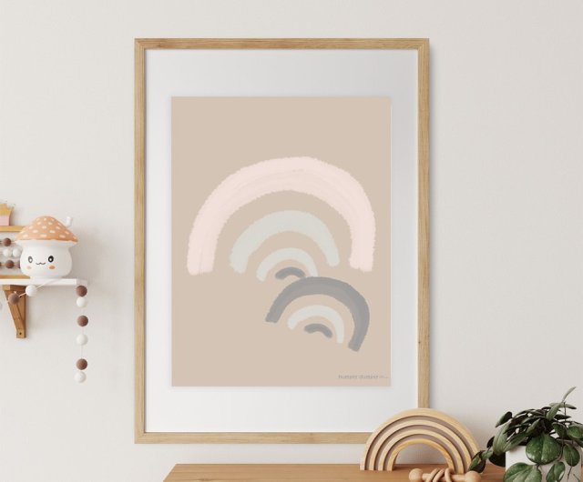 Plakat dla dzieci Sweet Rainbow