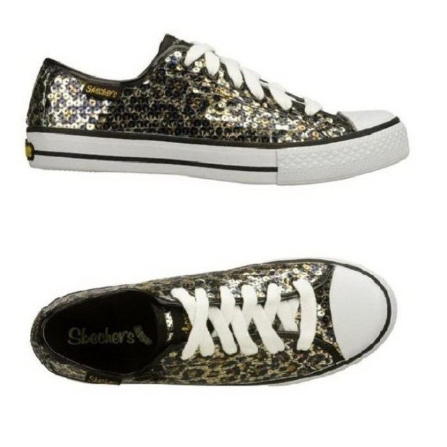 Trampki Skechers Panterka Cekiny 40 Nowe Oryginalne