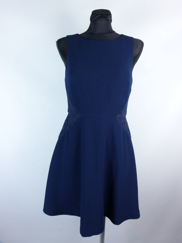 Forever New kloszowana granatowa sukienka 8 / XS
