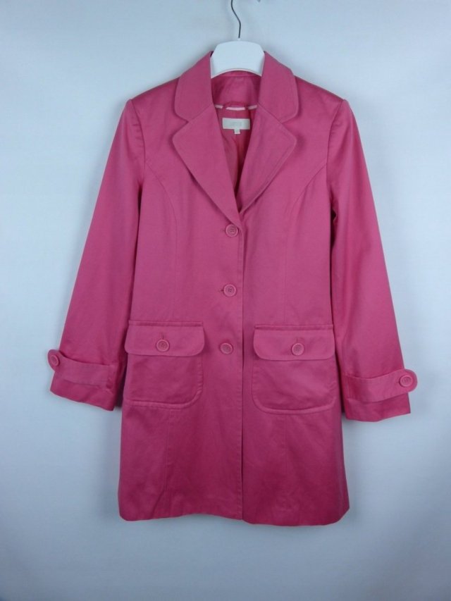 Marks & Spencer wiosenny płaszczyk bawełna 12 / 38
