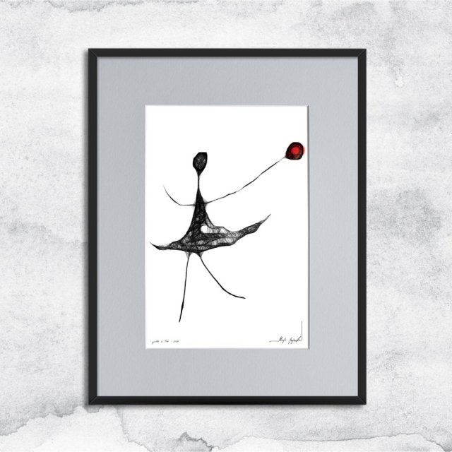 Autorska grafika w oprawie - nr 85