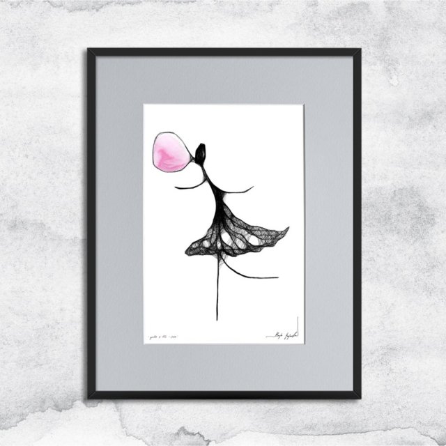 Autorska grafika w oprawie - nr 119