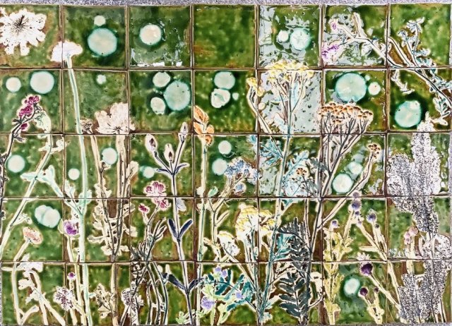 Zestaw kafli ceramicznych "Lato"