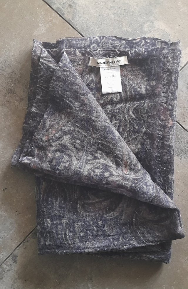 Marie Philippe wool cienki szal