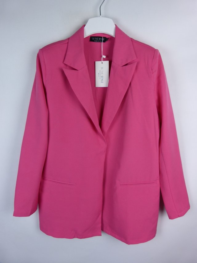 In The Style cienki żakiet pink z metką 12 / 40