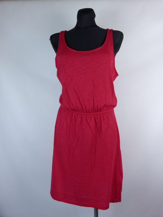 H&M Basic sukienka mini cienka dzianinka / S