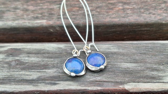 Lapis lazuli - kolczyki