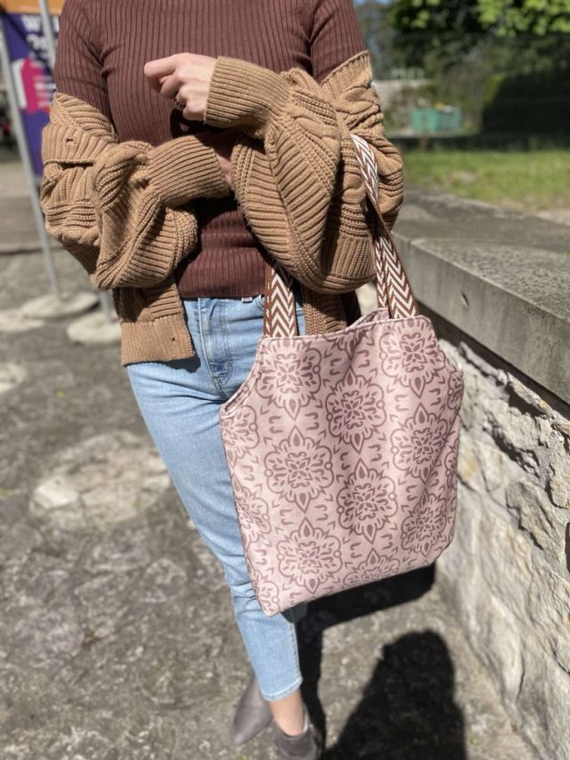 Shopper bag beżowa A4
