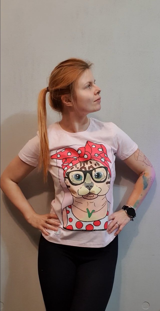 T-Shirt KOT VEGAN