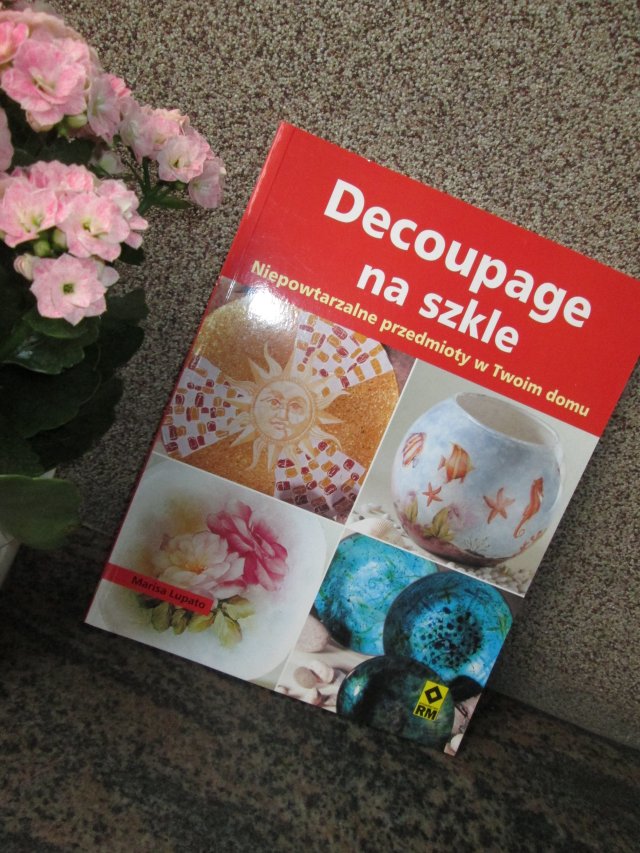 Decoupage na szkle-2005r