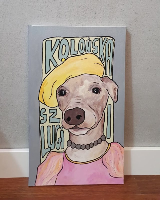 Obraz Akrylowy CHART 30x50 KOLOŃSKA I SZLUGI