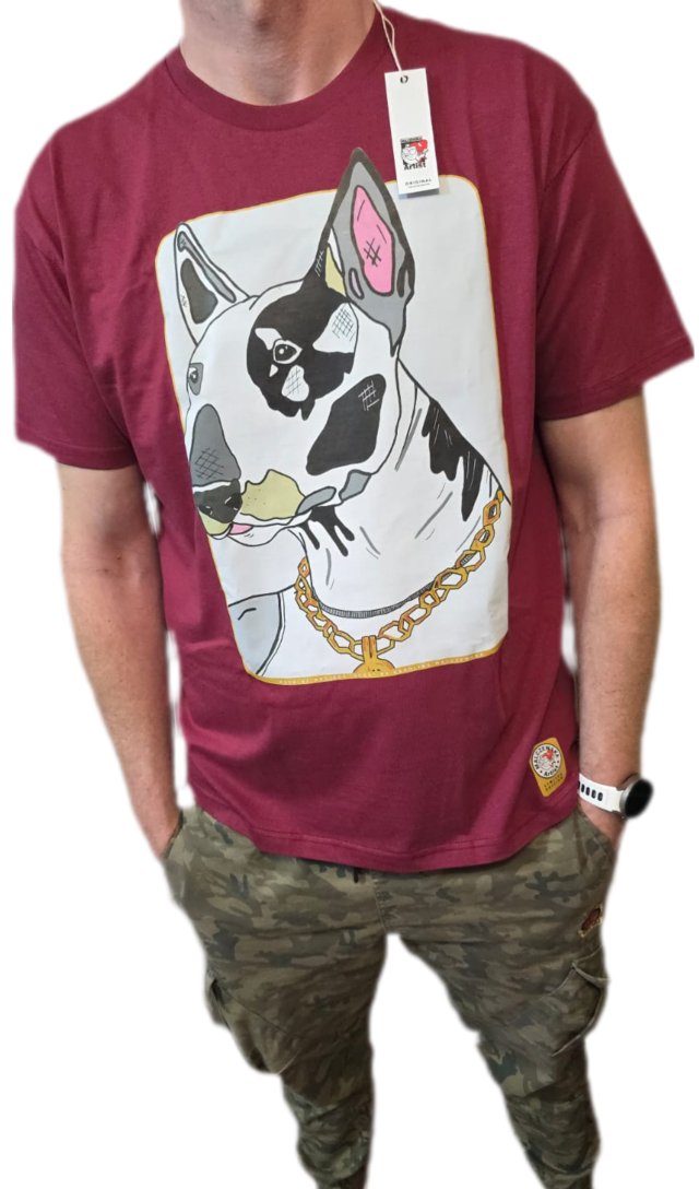 T-Shirt Bulterier PIES rozmiar L