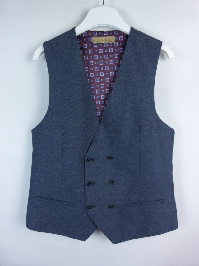 Damat elegancka kamizelka navy / M