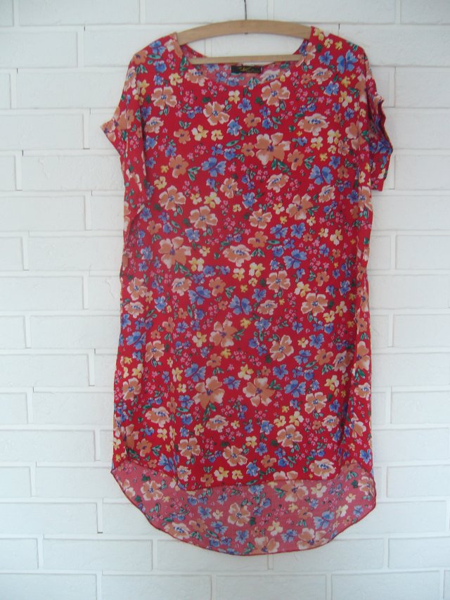 PLUS SIZE NOWA WZORZYSTA TUNIKA