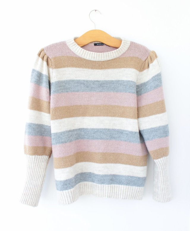 sweter vintage z wełną alpaką Mazing